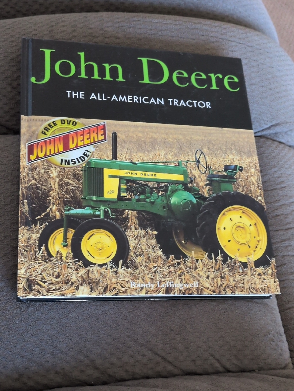 Hardcover John Deere Green and Yellow Tractor Book